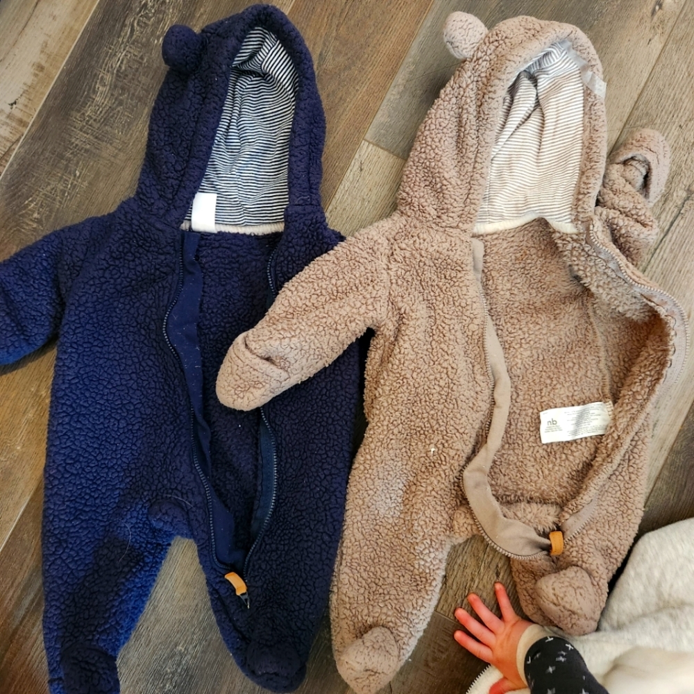 NB carters baby bunting